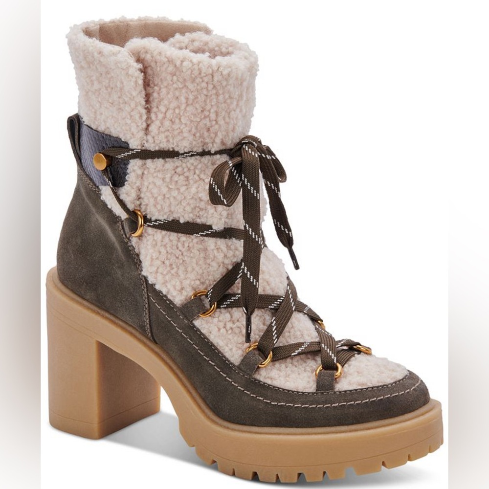 Dolce Vita Celtic Lace-up Boots - size 9